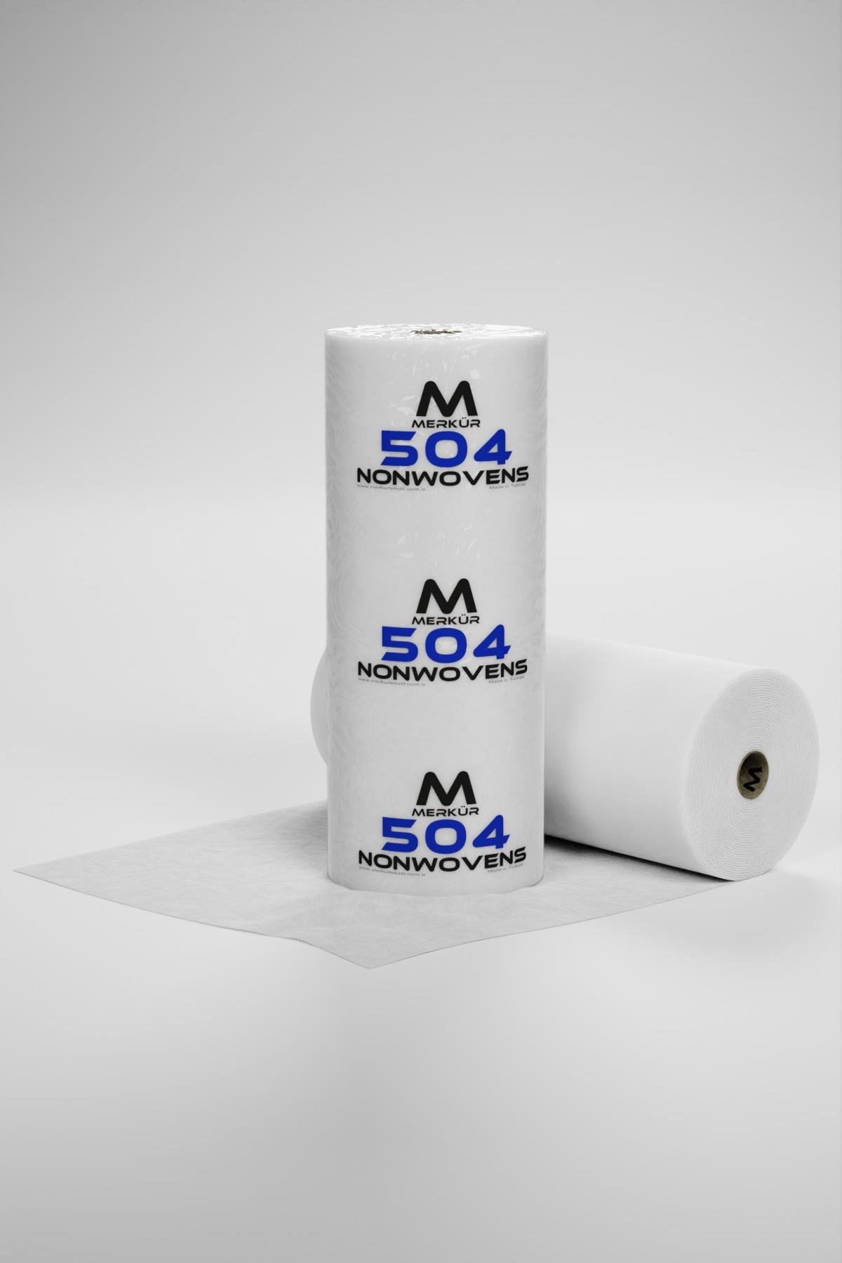 Merkür Nonwovens 504/100CM Spreyli Beyaz Nakış Telası  - 300MT