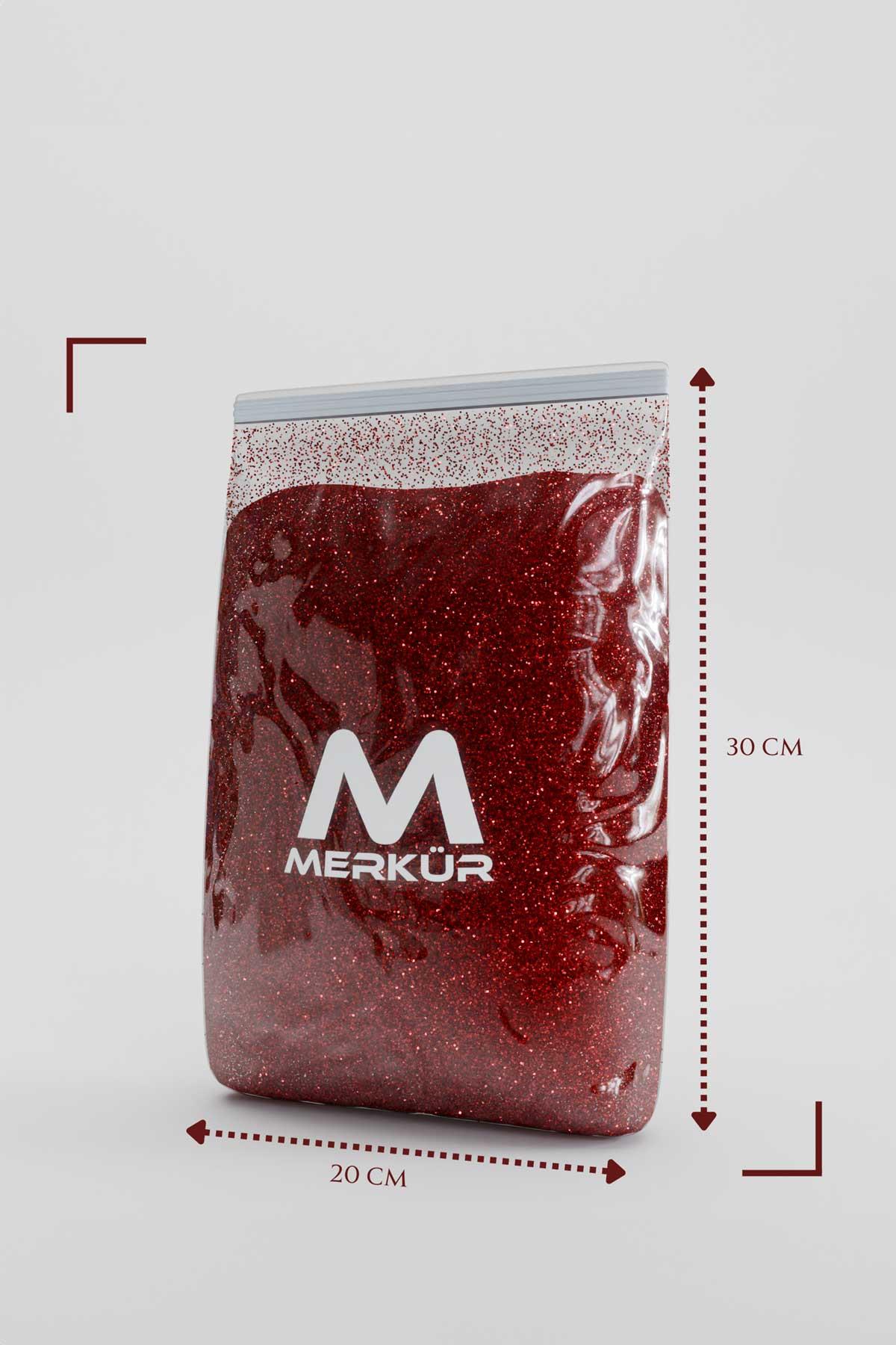 Parlak Gümüş Renk Toz Sim Glitter 1Kg