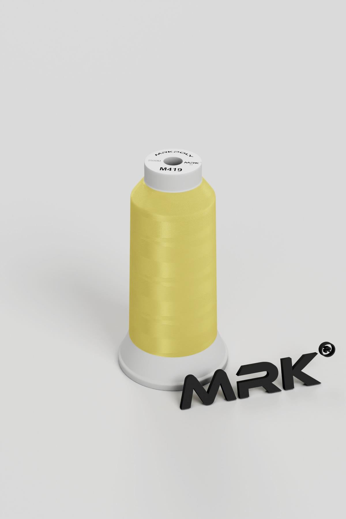 Polyester Nakış İplik Sarı -2500MT