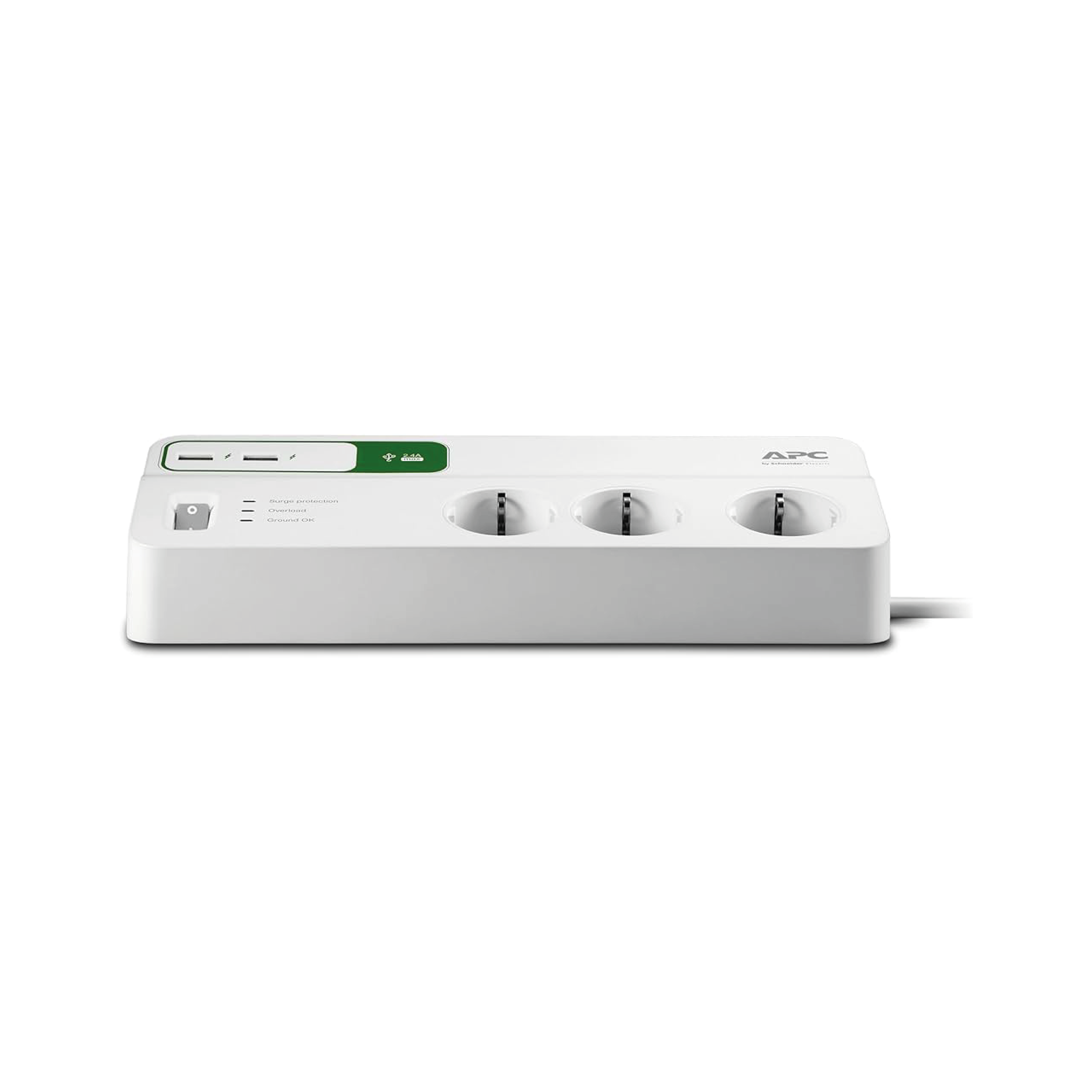 APC 6 ÇIKIŞLI AKIM KORUMALI PRIZ, USB GI