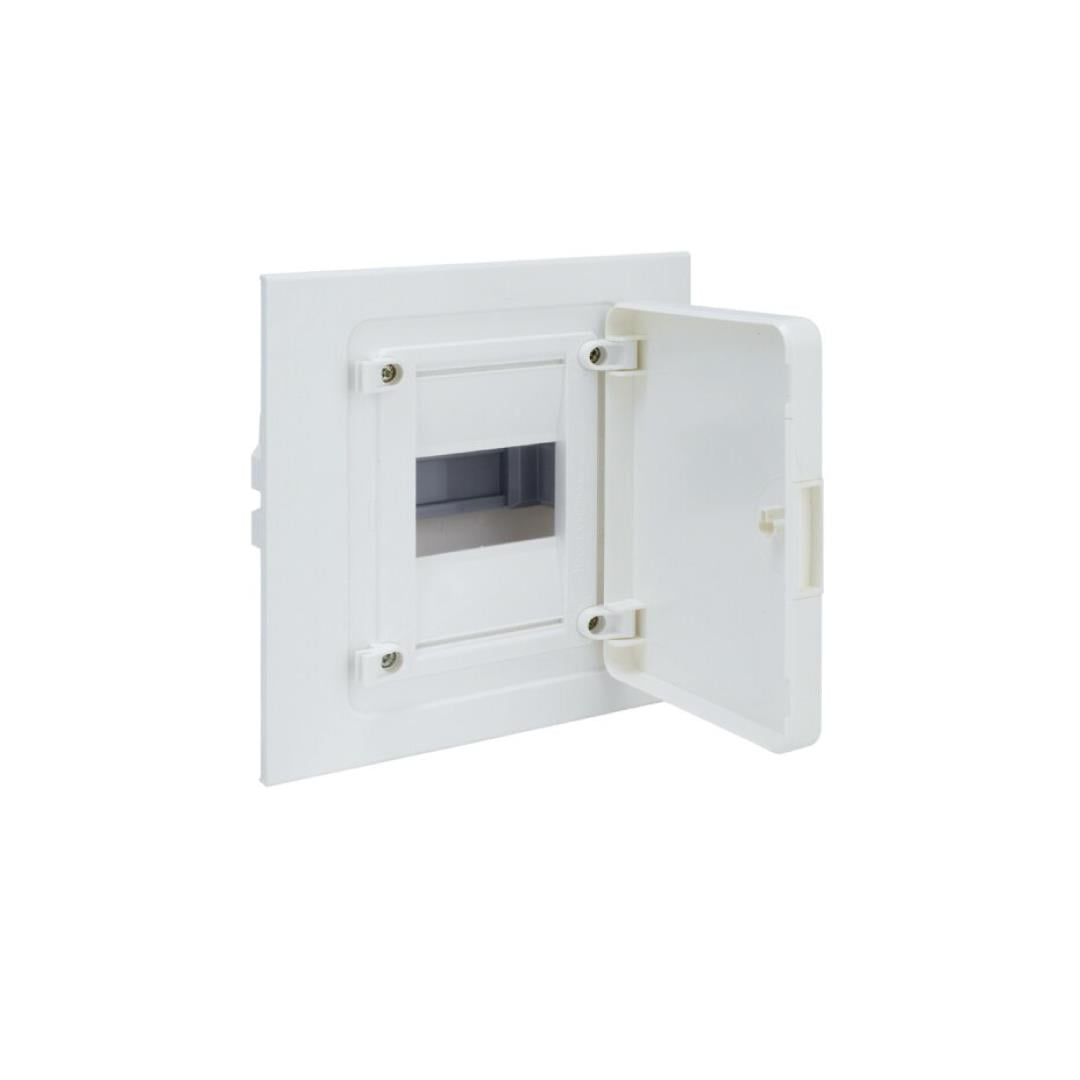 Flush encl. 4M plain door