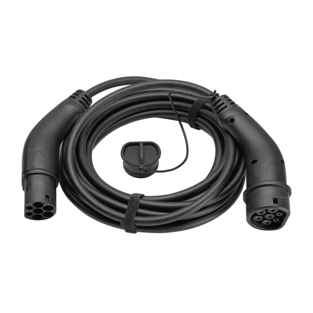 Hager Araç Şarj Kablosu  5 Metre M3T2/T2 32A 3P XEVA733