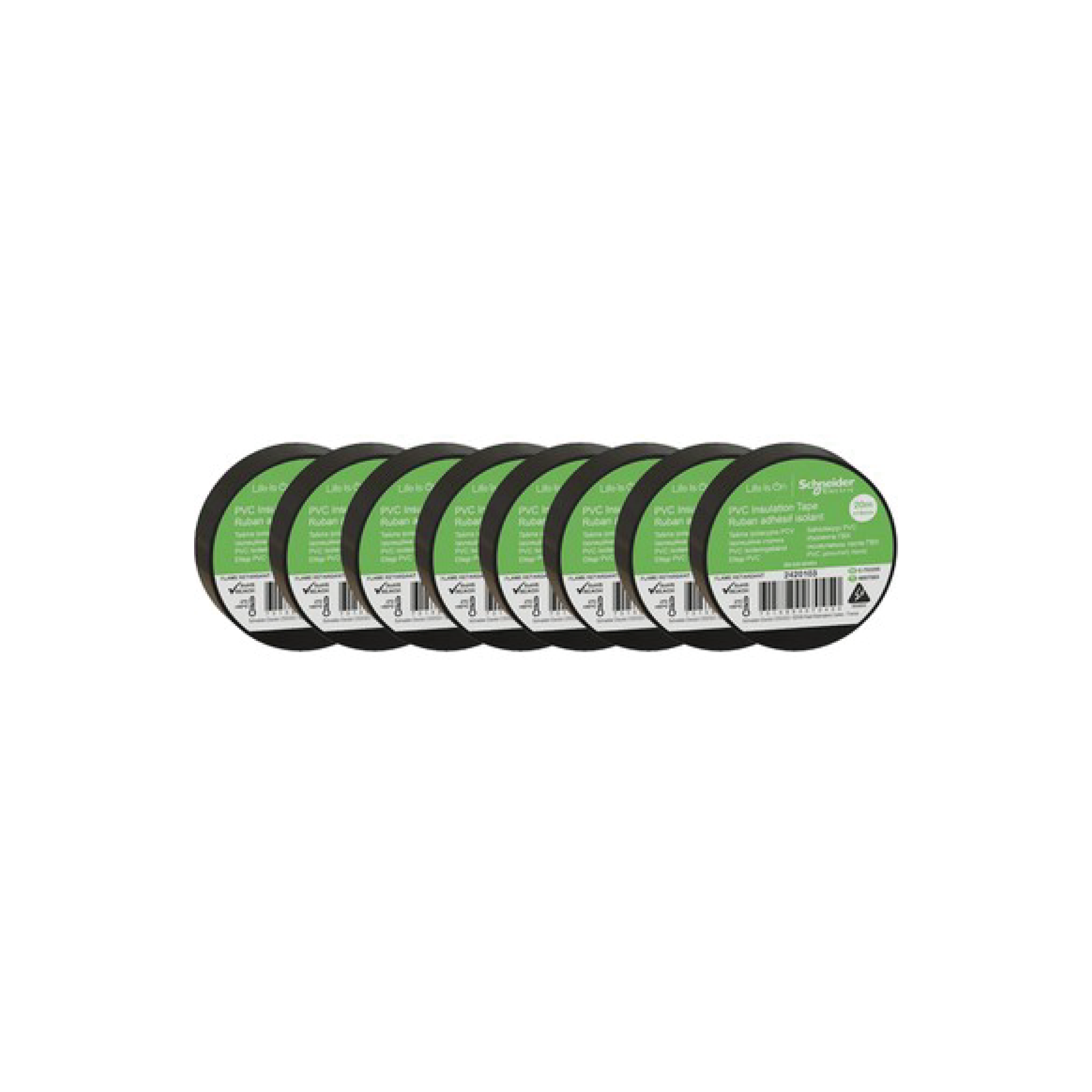 SCHNEIDER - THORSMAN İZOLE BANT 19MMX20MT SİYAH - 8'Lİ PAKET