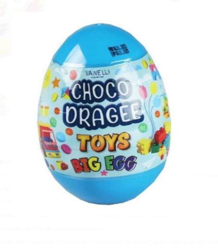 CHOCO DRAGEE Drajeli Oyuncaklı Yumurta(1 ADET)
