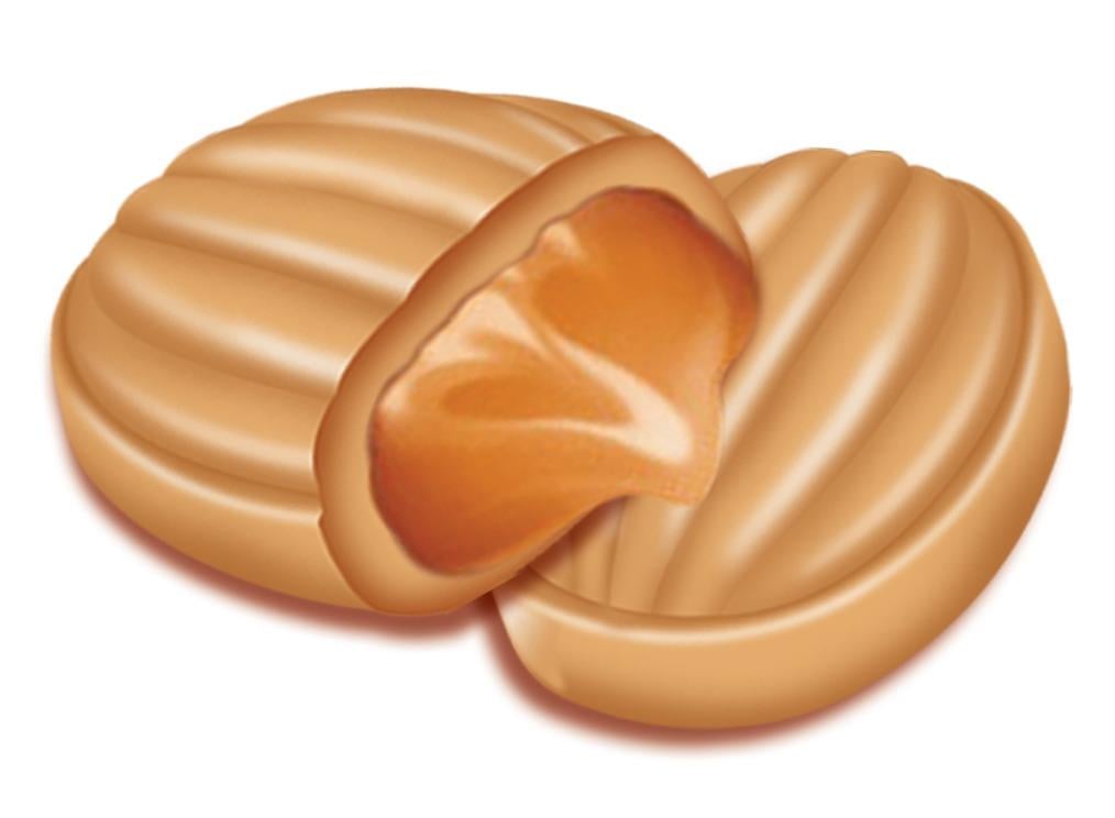 MILK GARDEN Caramel filled hard candy - jar