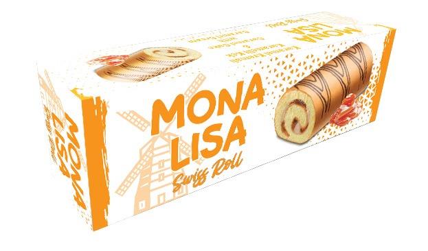 MONA LISA Karamel Soslu Rulo Kek 270GR