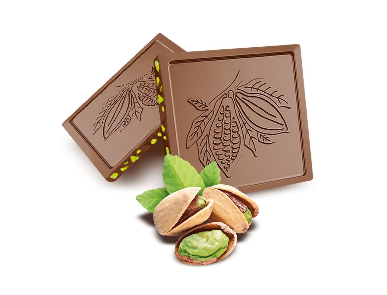 PICASSO Antep Fıstıklı Sütlü Çikolata Tablet (100gr*12)