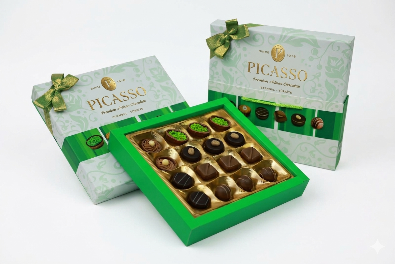 PICASSO Pralines Assorted Chocolate - Green