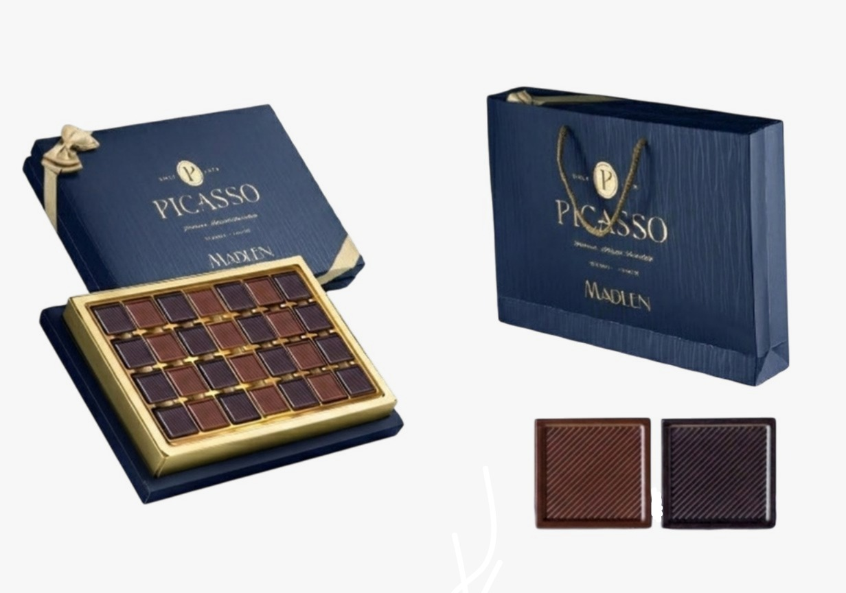 PICASSO Madlen Hediyelik Çikolata- Siyah