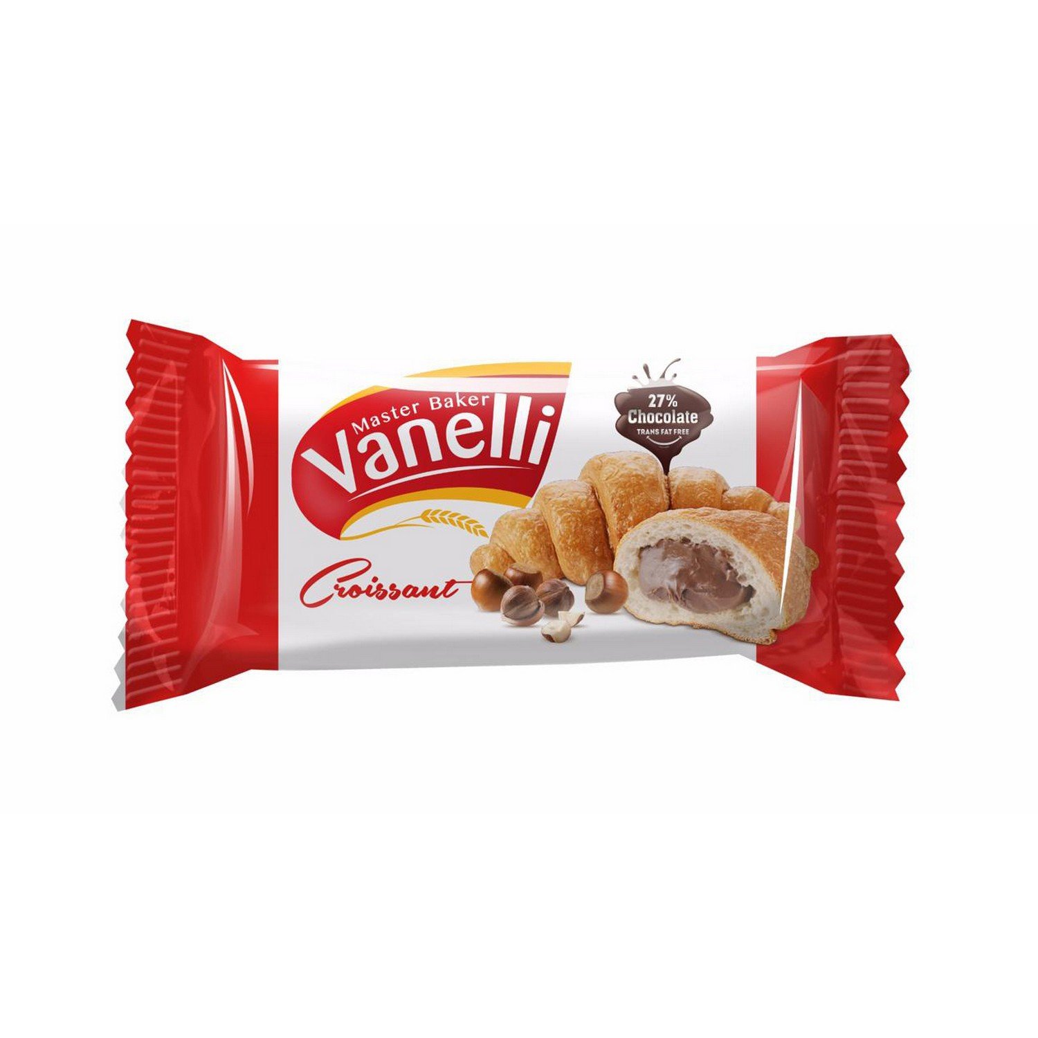 VANELLİ Çikolatalı Fındık Soslu Kruvasan