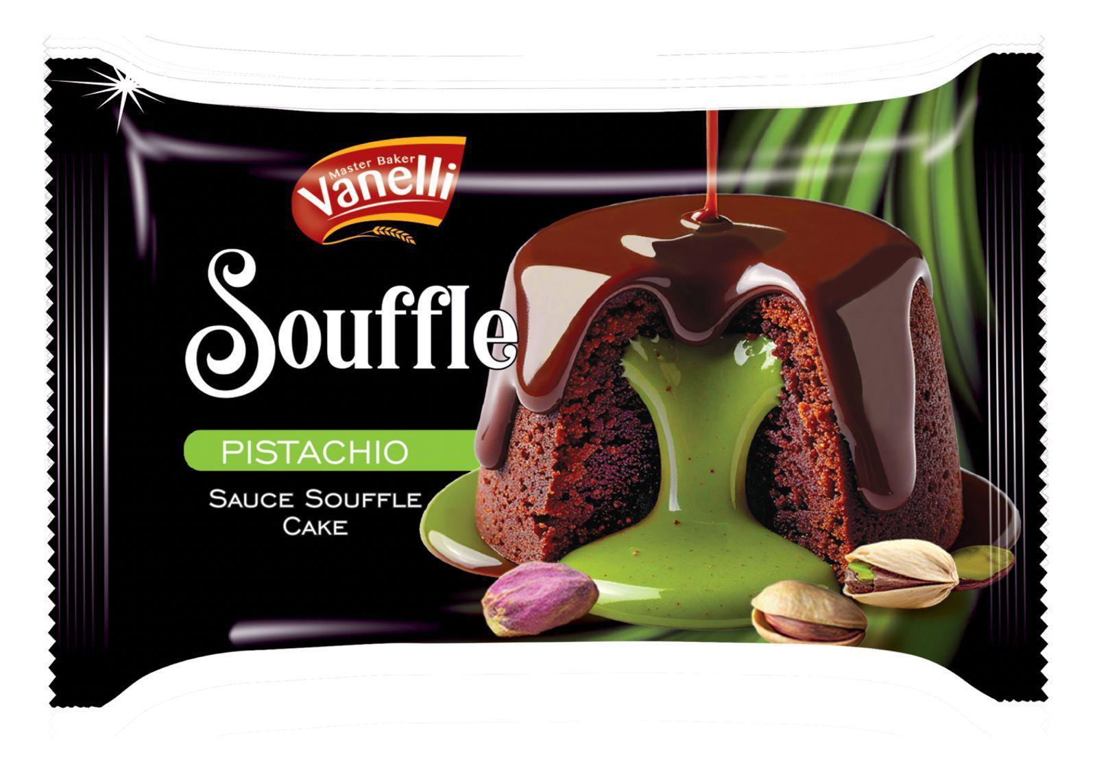 VANELLİ SOUFFLE Antep Fıstıklı  Sufle Kek 40 GR(1 KUTU)