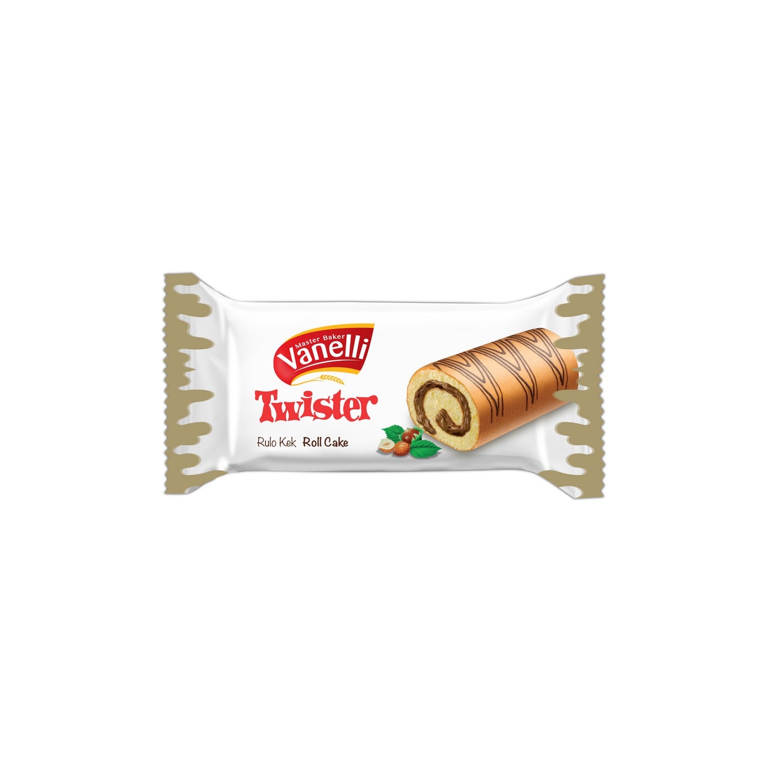 VANELLİ TWISTER Fındık Soslu Rulo Kek