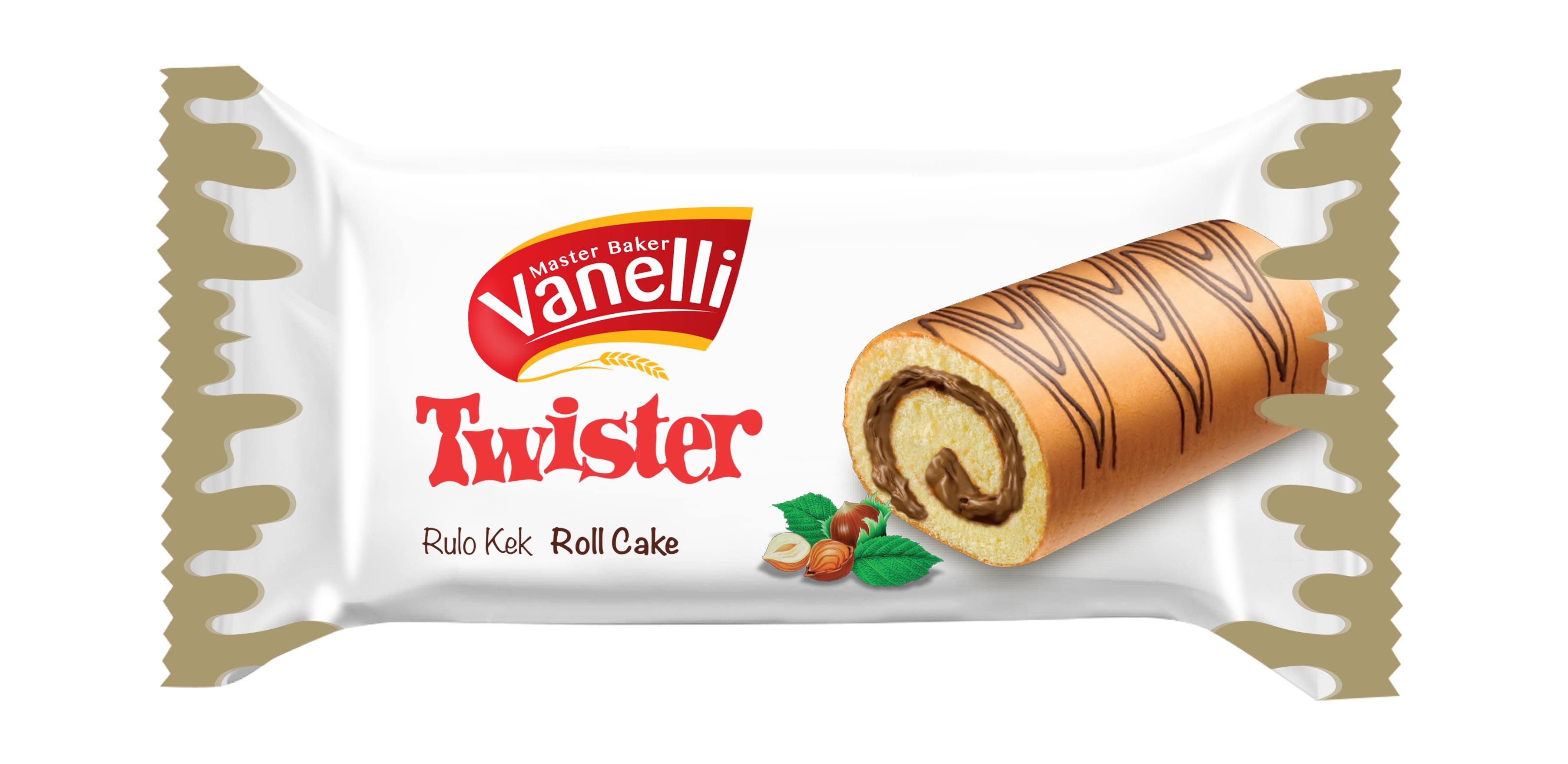 VANELLİ TWİSTER Rulo Kek 12 ADET