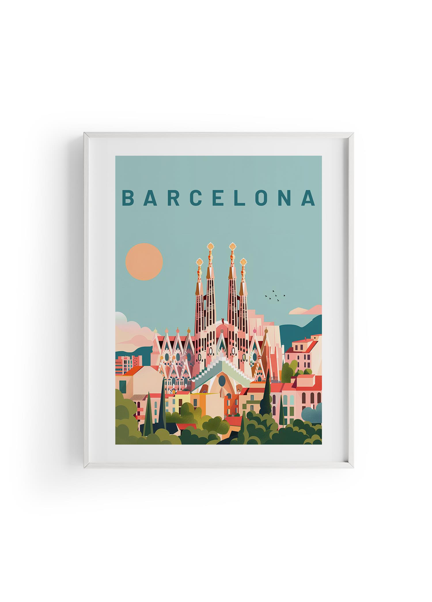 Barcelona | Şehir Posteri
