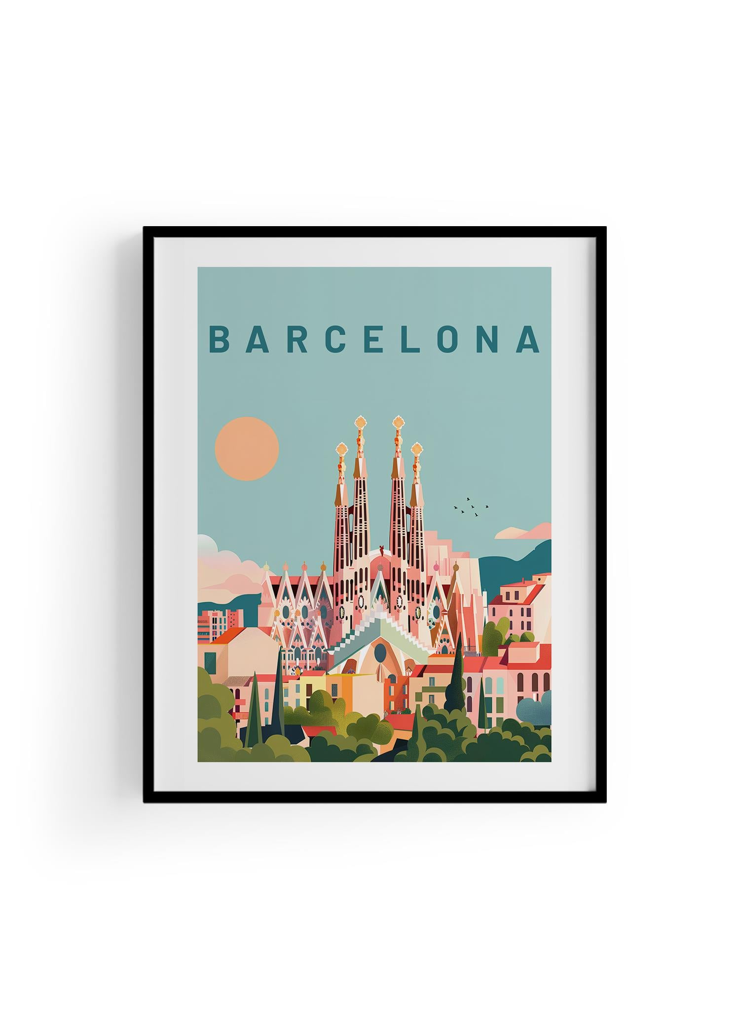 Barcelona | Şehir Posteri
