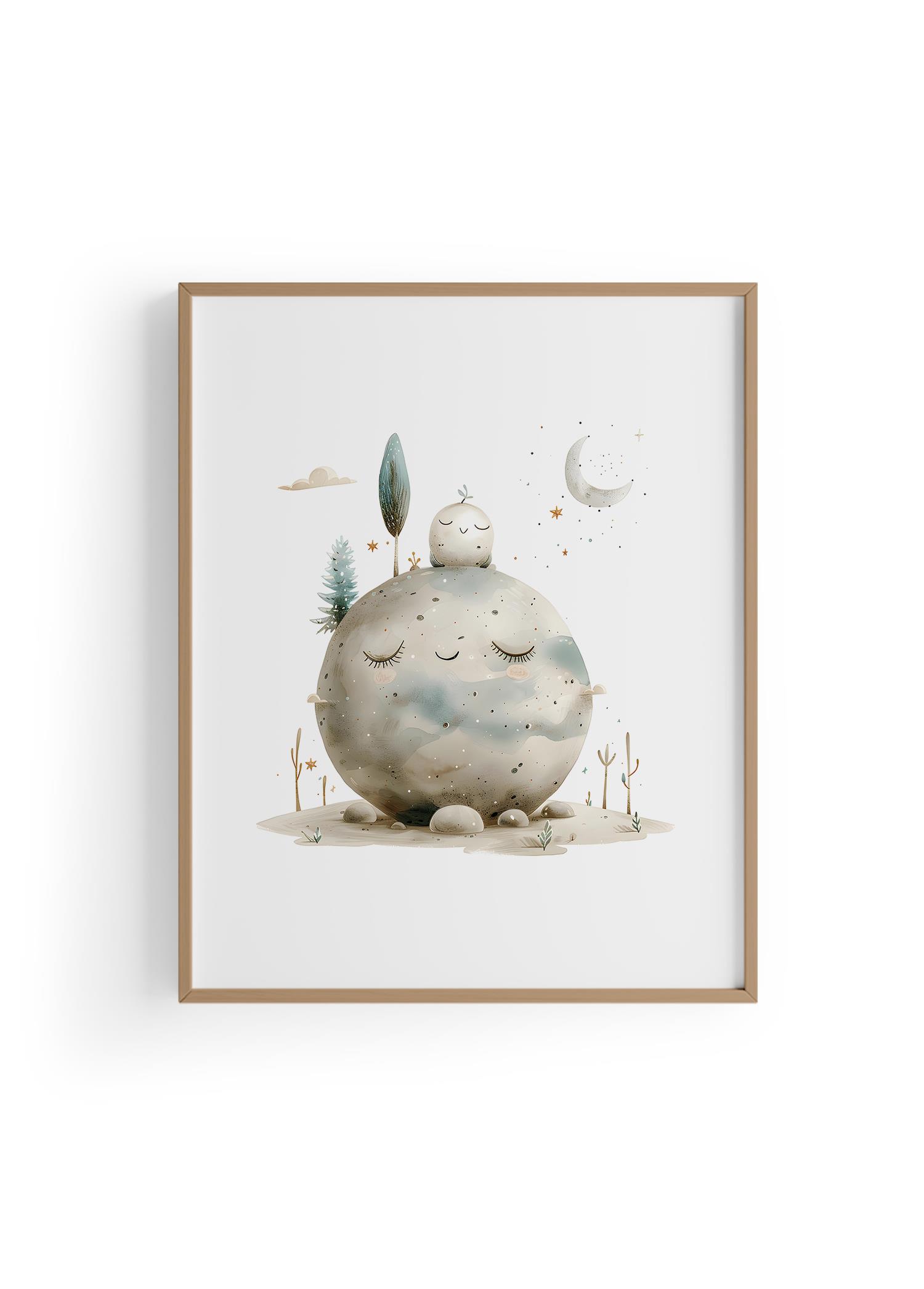Dreamy Planet | Çocuk Odası Tablo