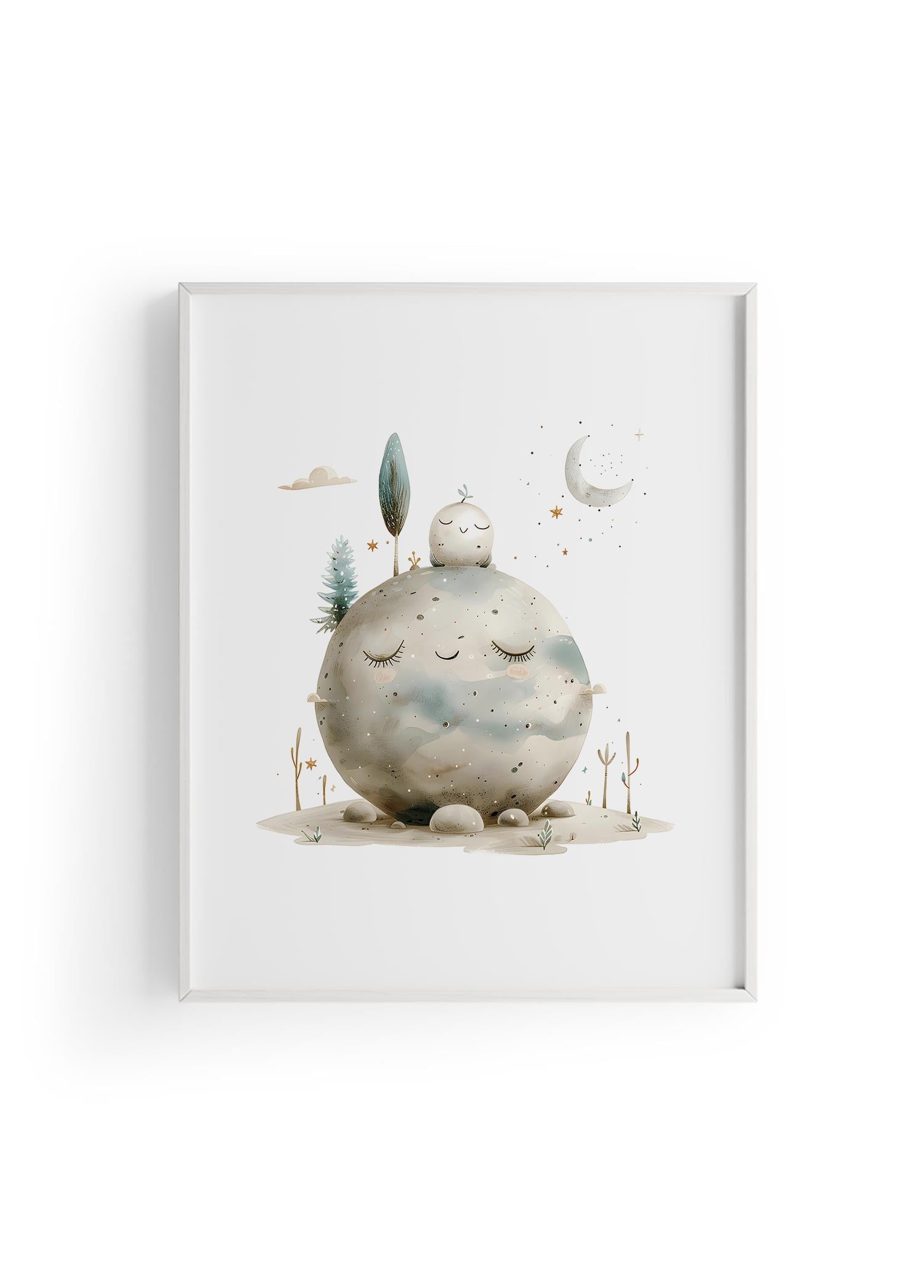 Dreamy Planet | Çocuk Odası Tablo