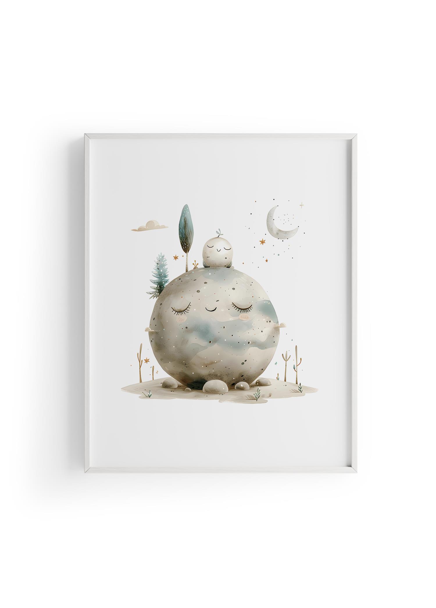 Dreamy Planet | Çocuk Odası Tablo