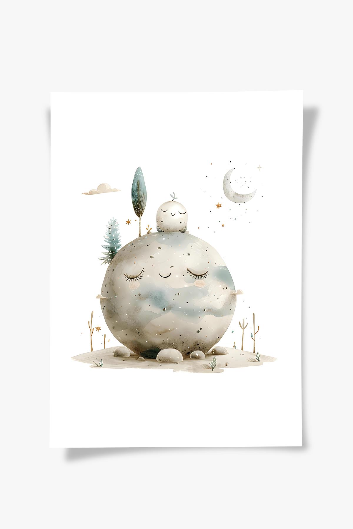 Dreamy Planet | Çocuk Odası Tablo