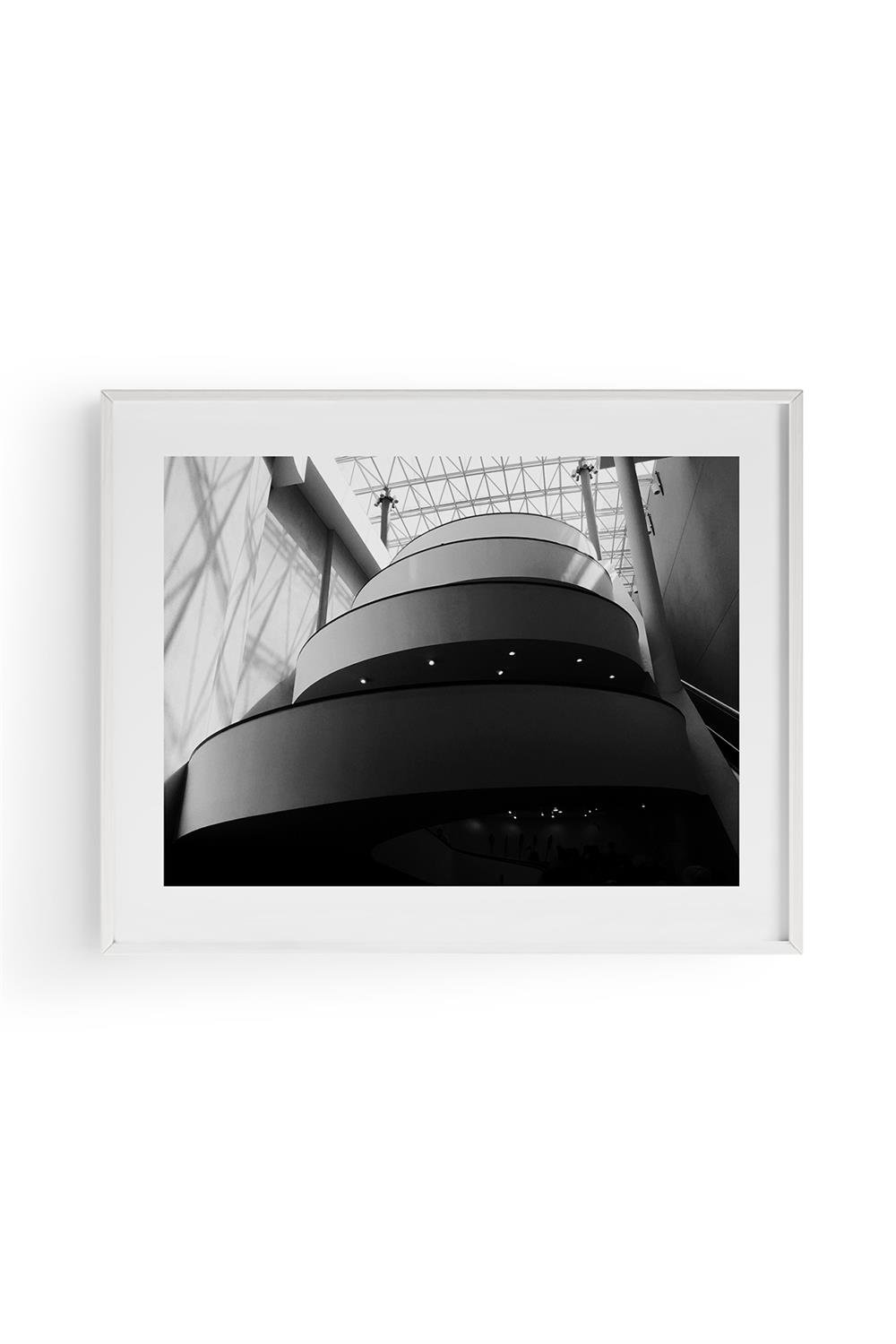 NO:14 TABLO Fine art Print Baskı Duvar Dekorasyon ürünü Siyah Çerçeveli
