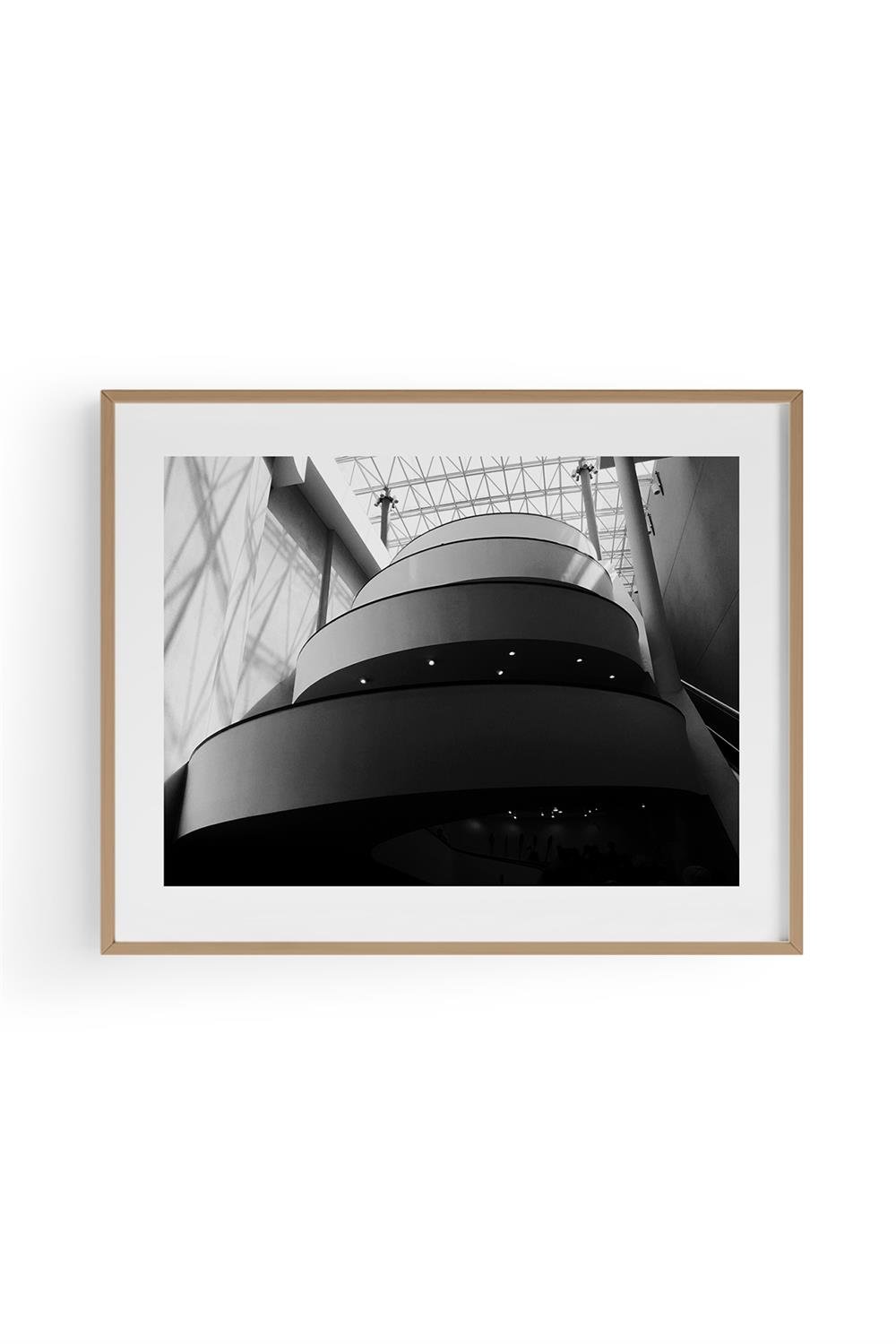 NO:14 TABLO Fine art Print Baskı Duvar Dekorasyon ürünü Siyah Çerçeveli