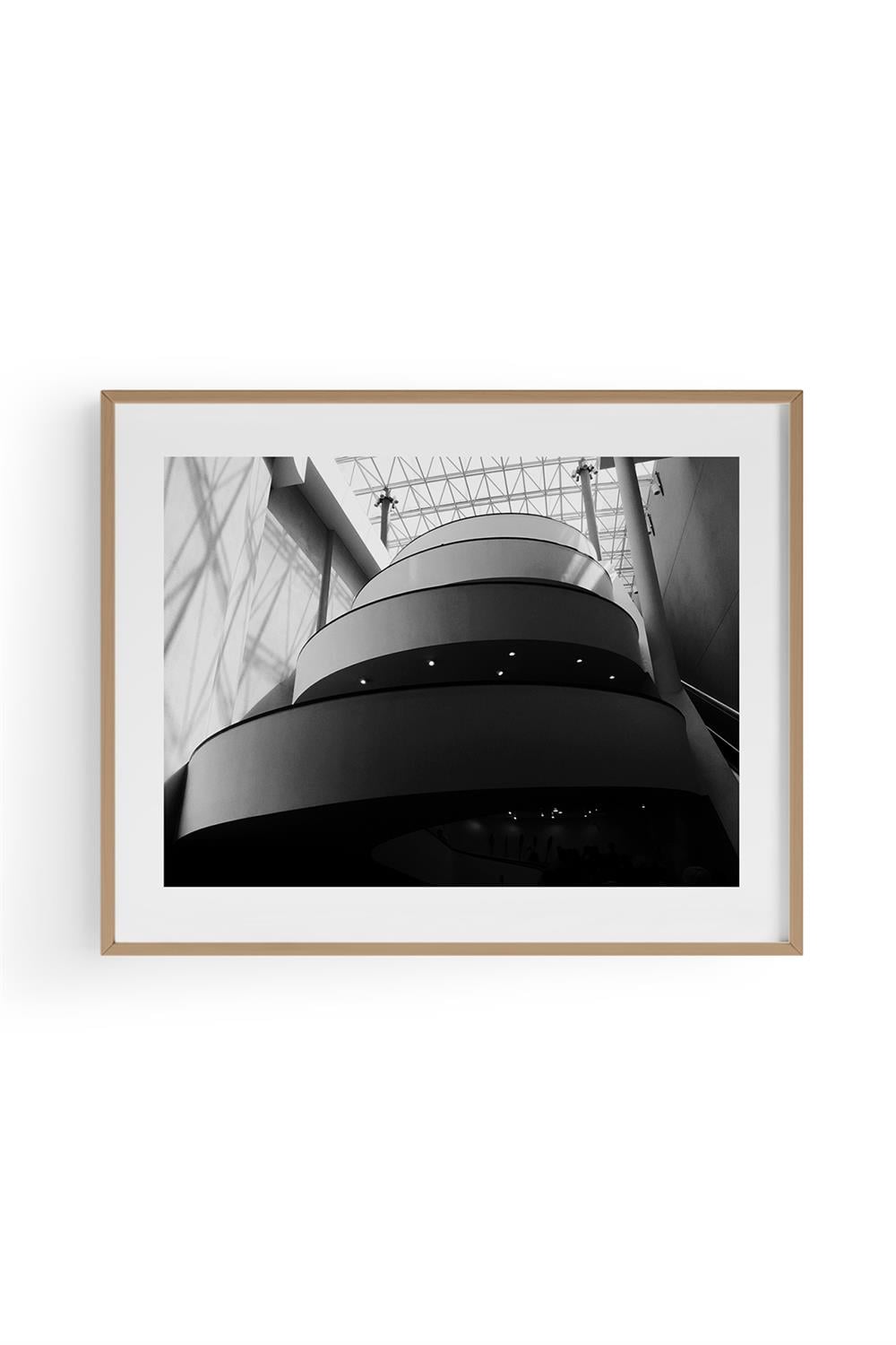 NO:14 TABLO Fine art Print Baskı Duvar Dekorasyon ürünü Siyah Çerçeveli