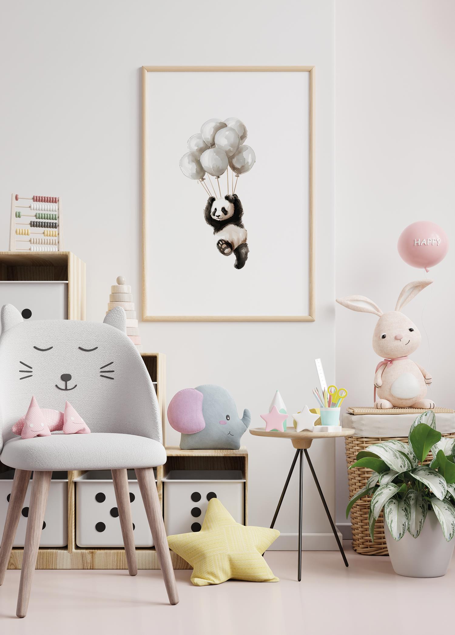 Happy Panda | Çocuk Odası Tablo