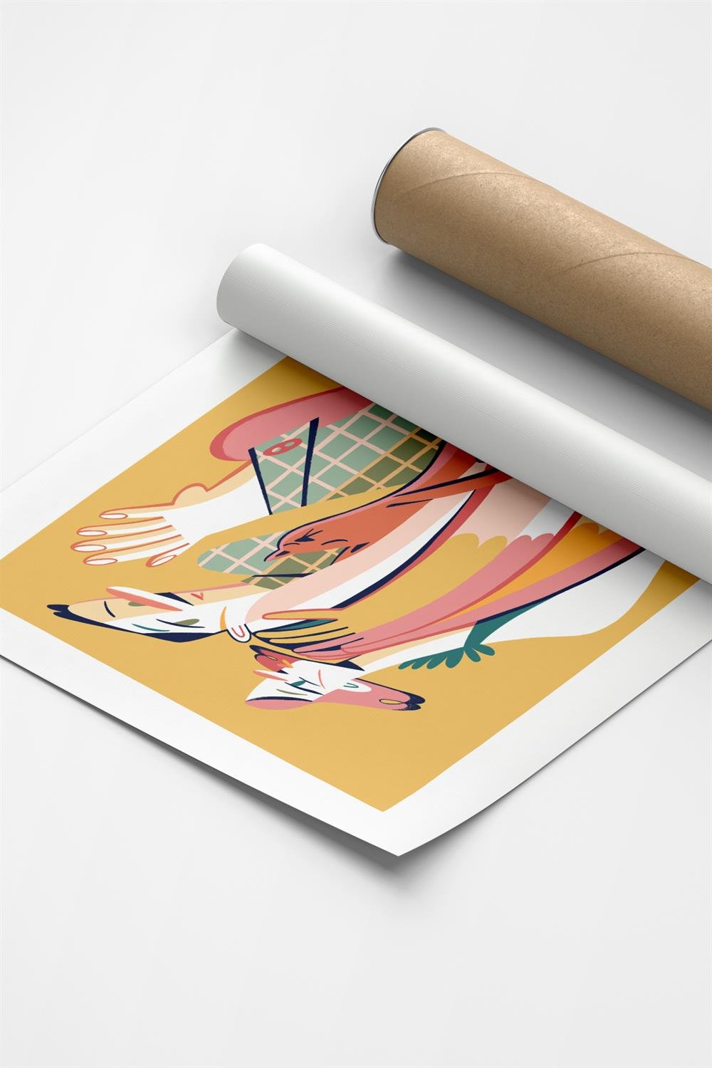 NO:10 İllüstrasyon Fine art Print Baskı Tablo Duvar Dekorasyon ürünü Çerçevesiz Poster