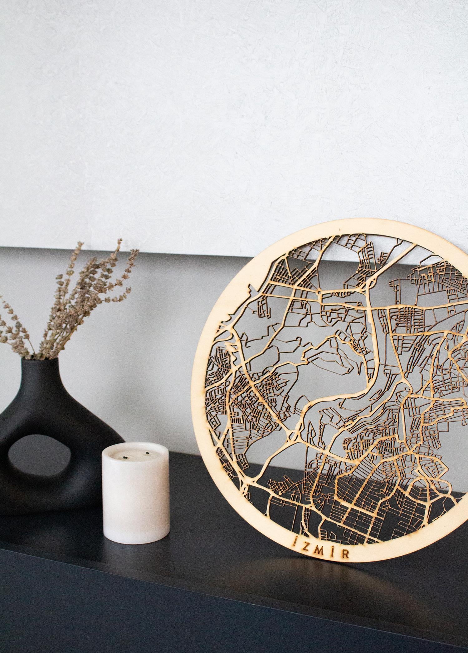 Izmır Wooden City Map