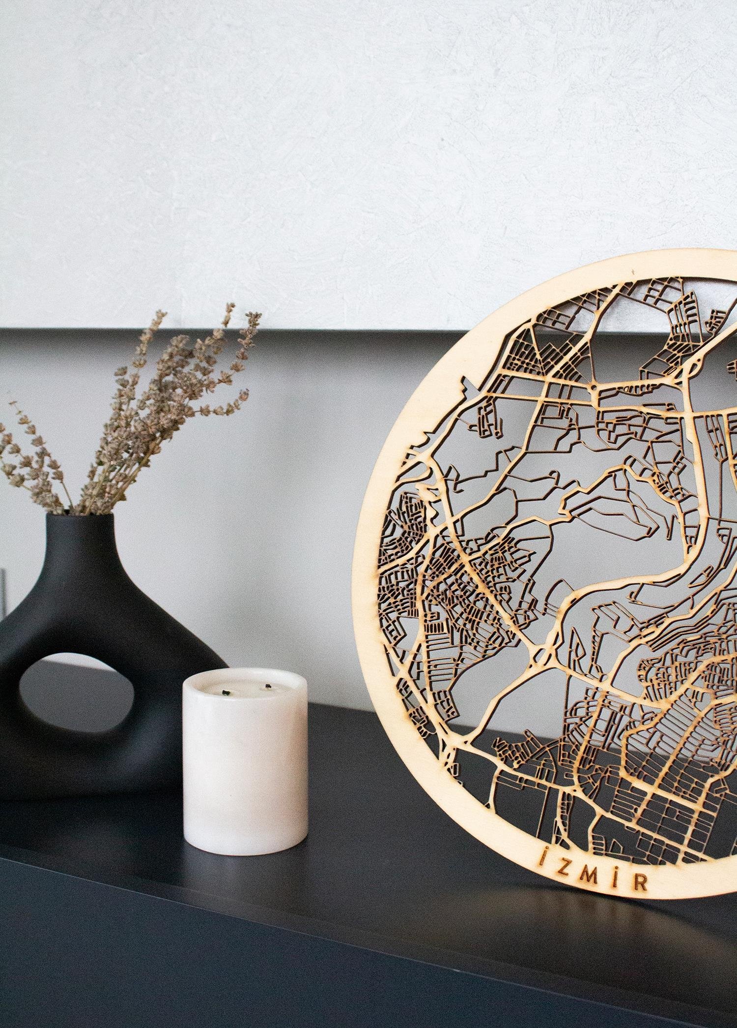 Izmır Wooden City Map