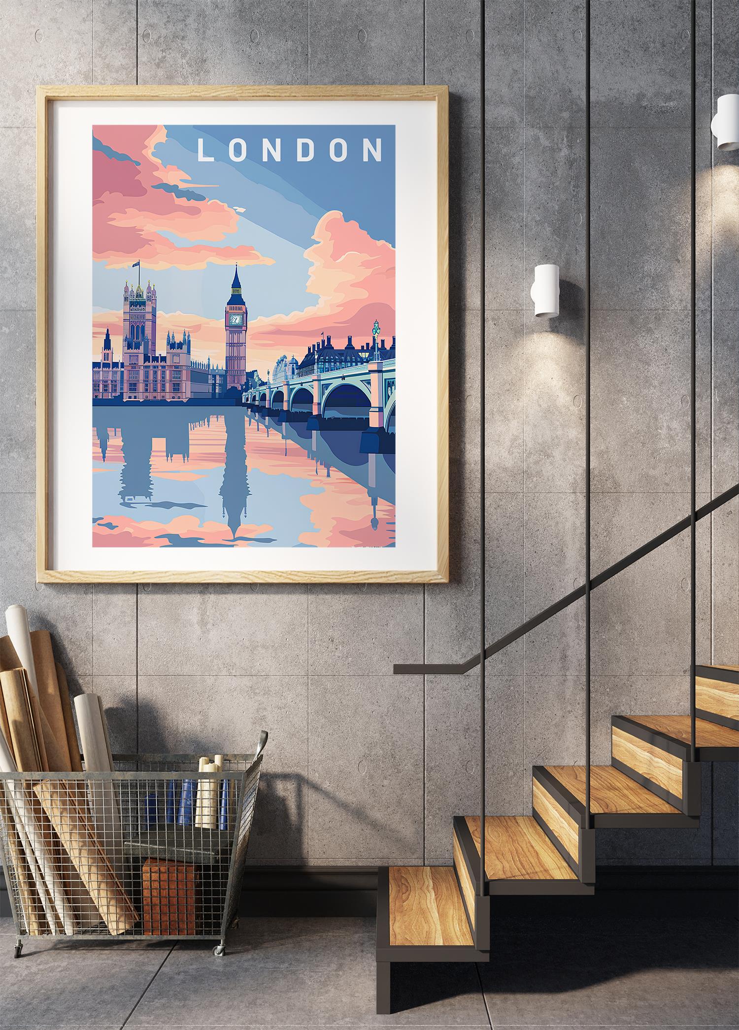 London | Şehir Posteri