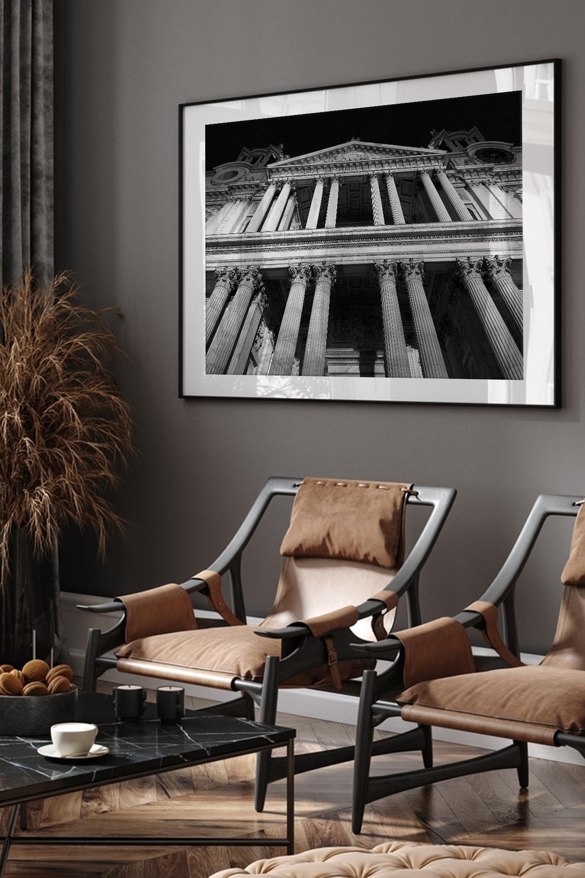 NO:19 TABLO Fine art Print Baskı Duvar Dekorasyon ürünü Ahşap Çerçeveli