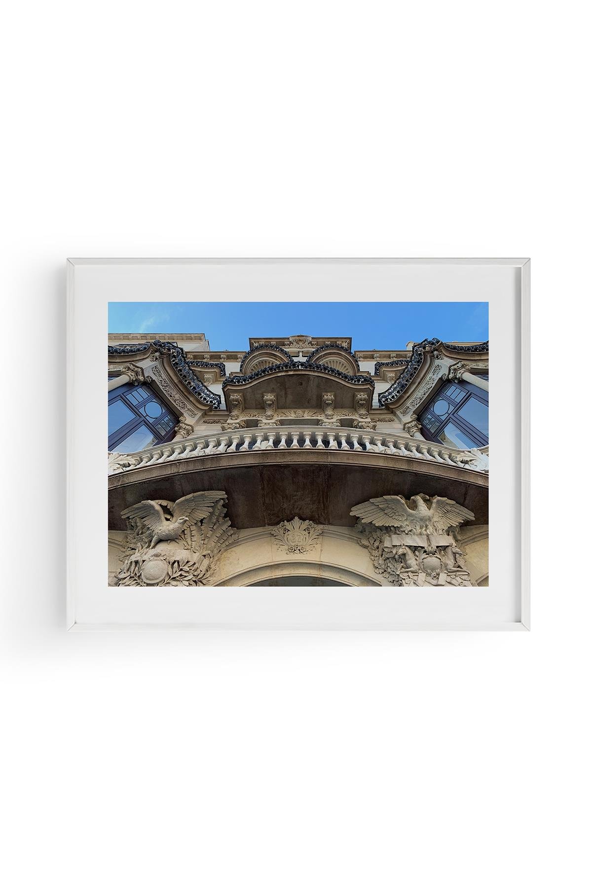 NO:20 TABLO Fine art Print Baskı Duvar Dekorasyon ürünü Siyah Çerçeveli