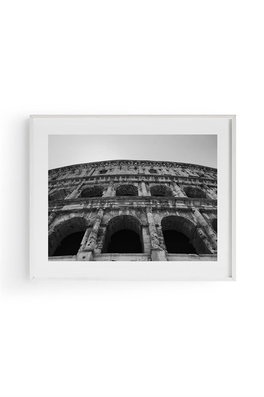 NO:22 TABLO Fine art Print Baskı Duvar Dekorasyon ürünü Beyaz Çerçeveli