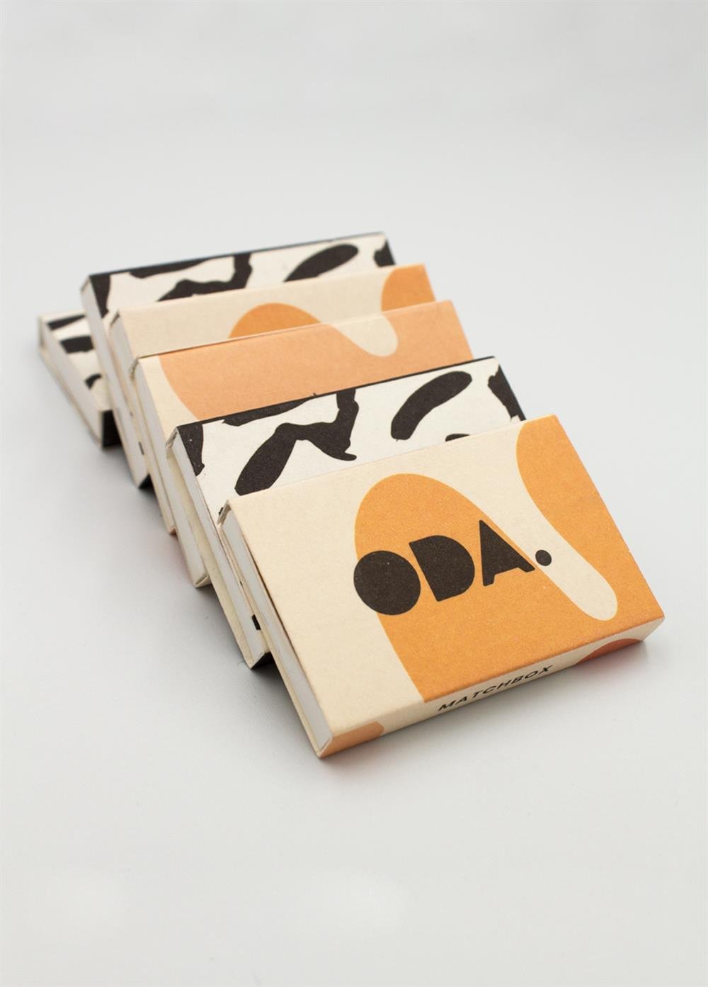 ODA.products Matchbox 6 Adet Renkli Kibrit Kutusu Seti