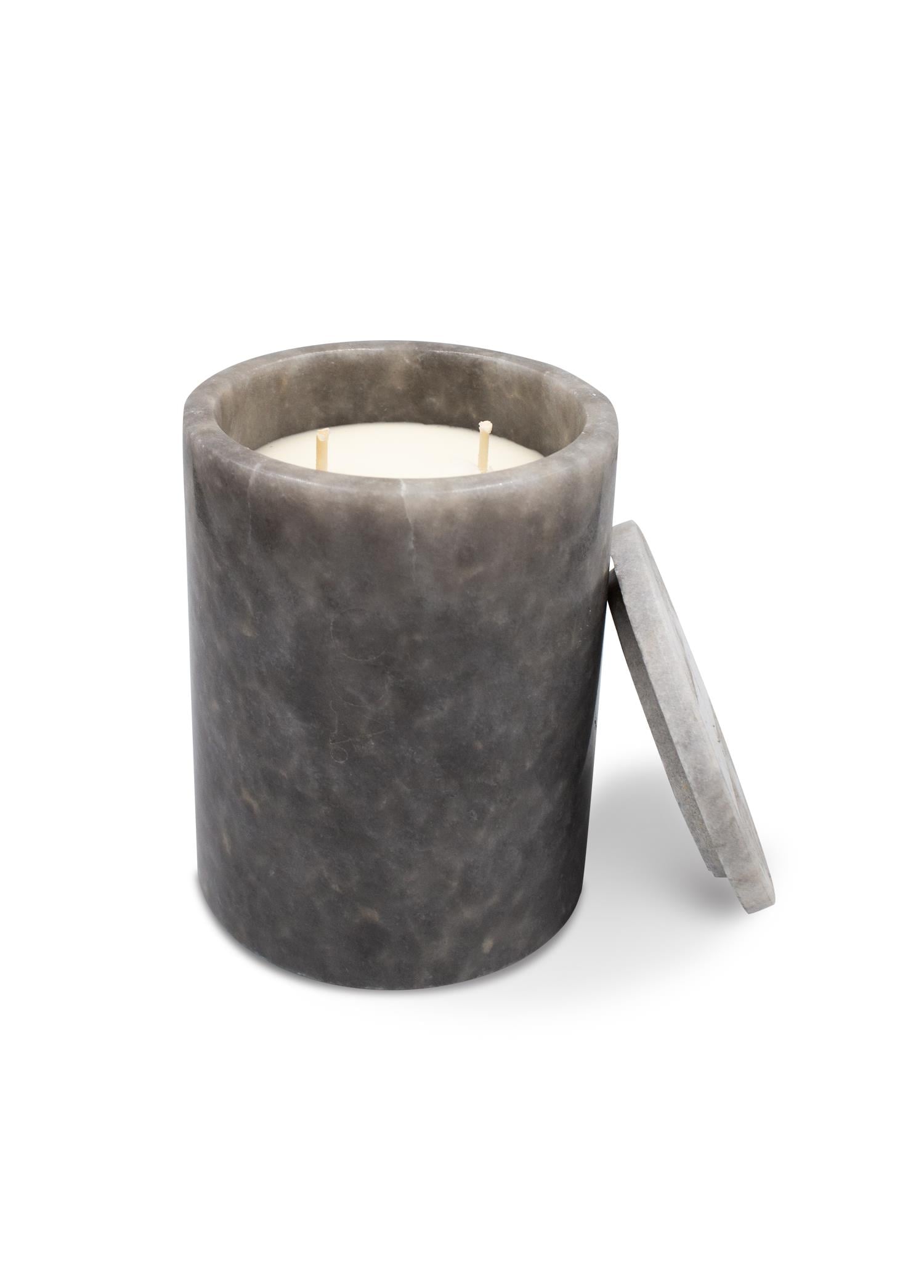 No: 11 Grey Whisper Marble Candle