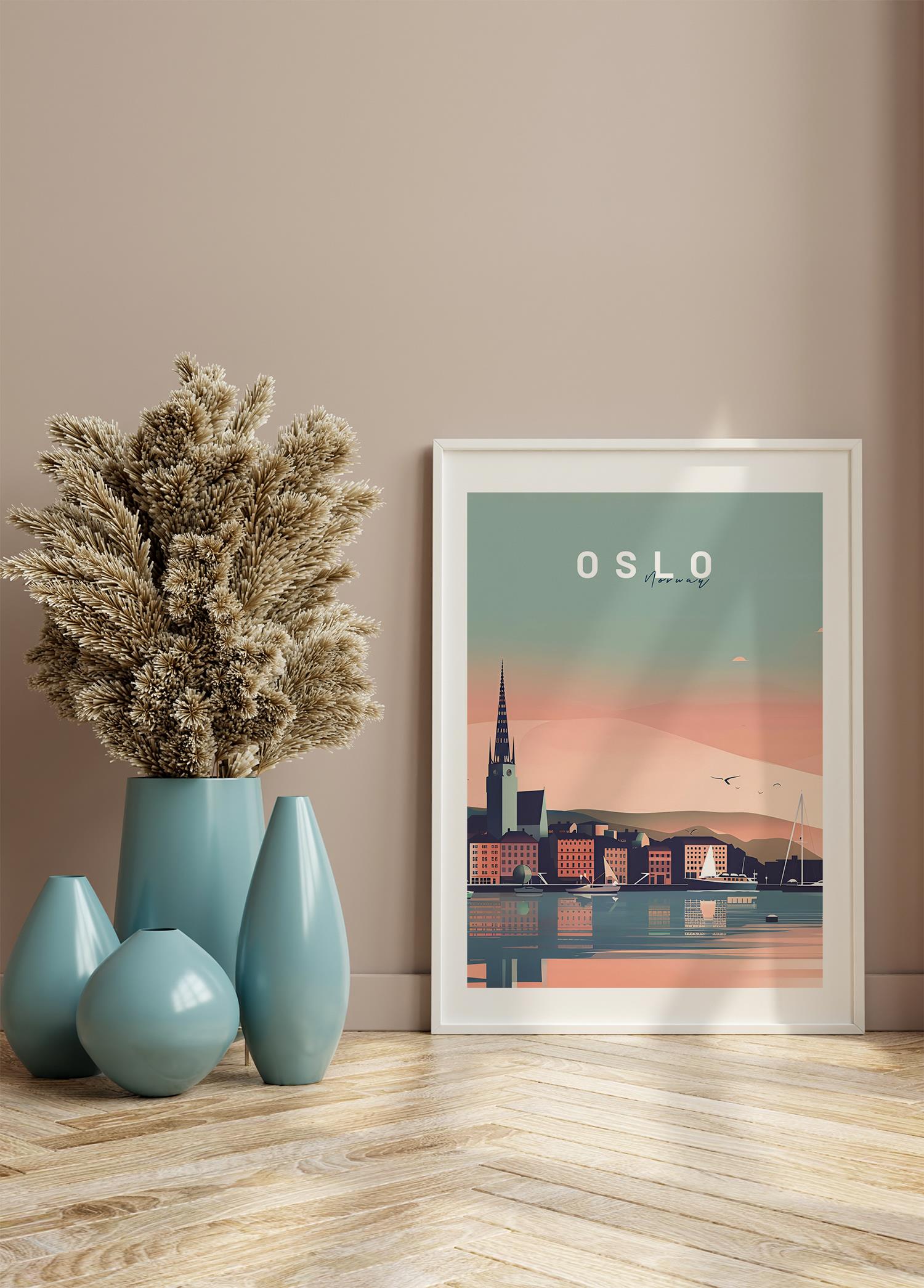Oslo | Şehir Posteri