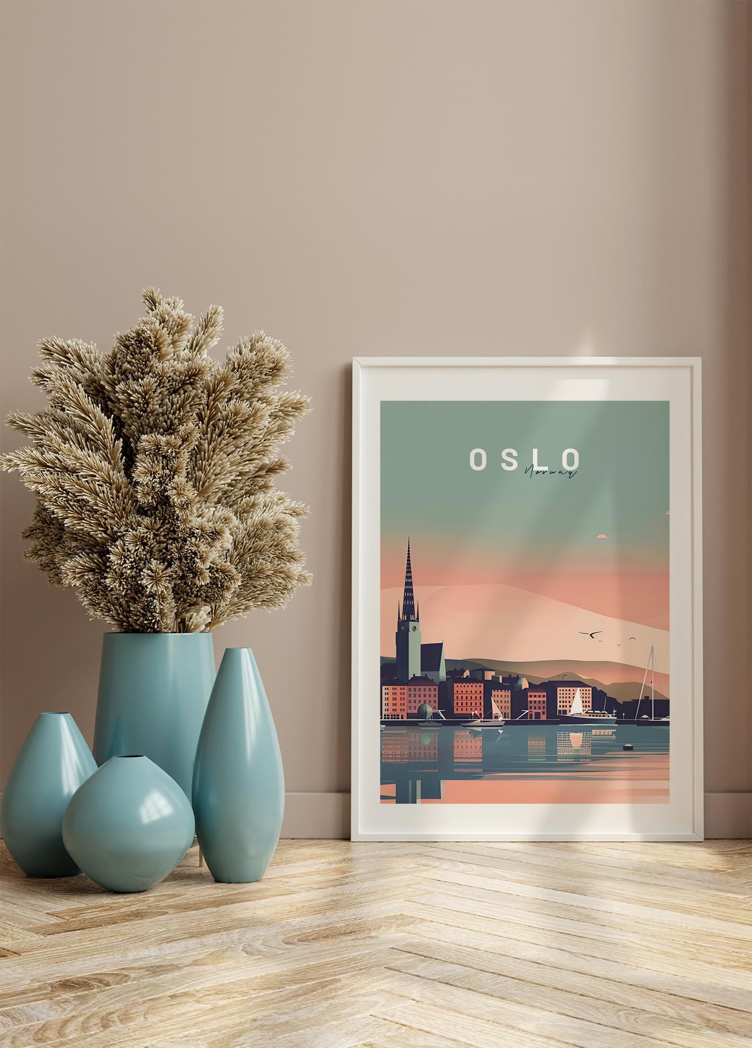 Oslo | Şehir Posteri