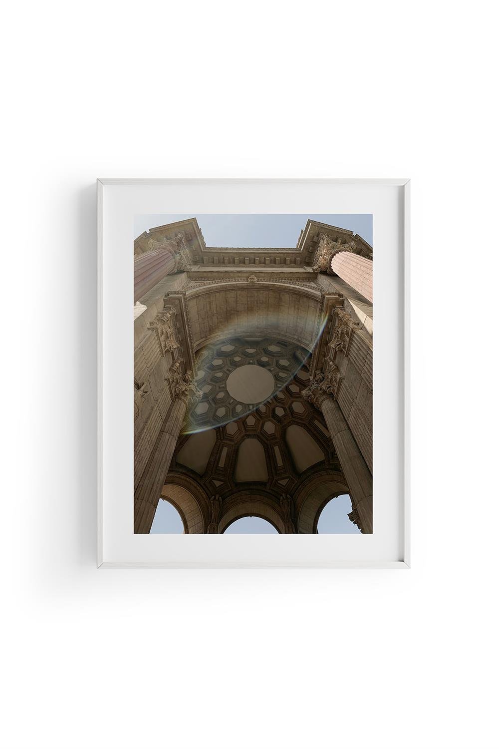 NO:26 TABLO Fine art Print Baskı Duvar Dekorasyon ürünü Beyaz Çerçeveli
