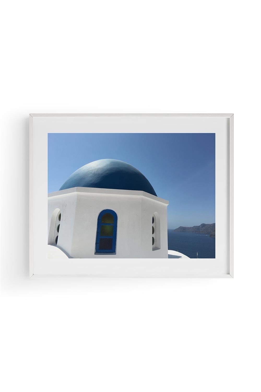 NO:27 TABLO Fine art Print Baskı Duvar Dekorasyon ürünü Beyaz Çerçeveli