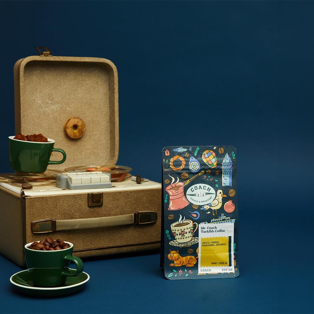 Coach Coffee Mr. Coach Premium Öğütülmüş Türk Kahvesi 250 Gr