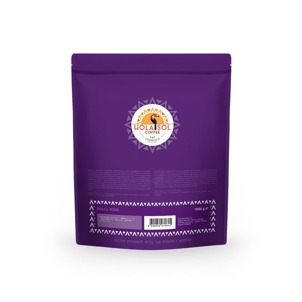 Hola Sol Dolce Nero Çekirdek Kahve 1000 Gr