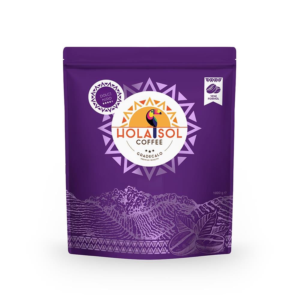 Hola Sol Dolce Nero Çekirdek Kahve 1000 Gr