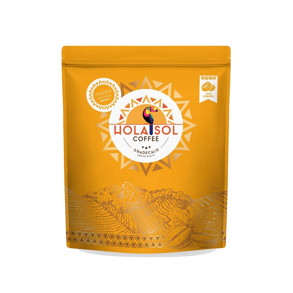 Hola Sol Espresso Barista Çekirdek Kahve 1000 Gr