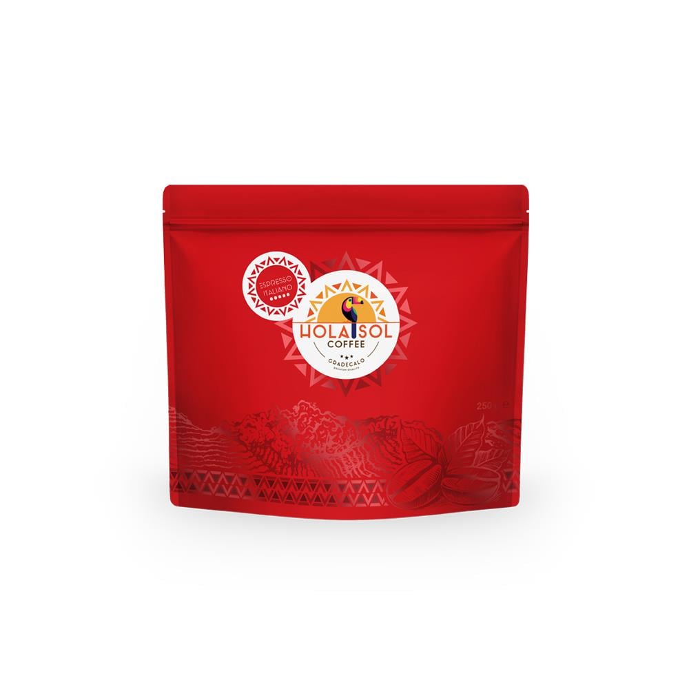Hola Sol Espresso Italiano Çekirdek Kahve 250 Gr
