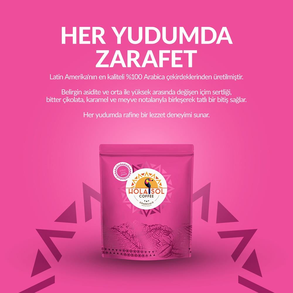 Hola Sol Perla Nera Çekirdek Kahve 250 Gr