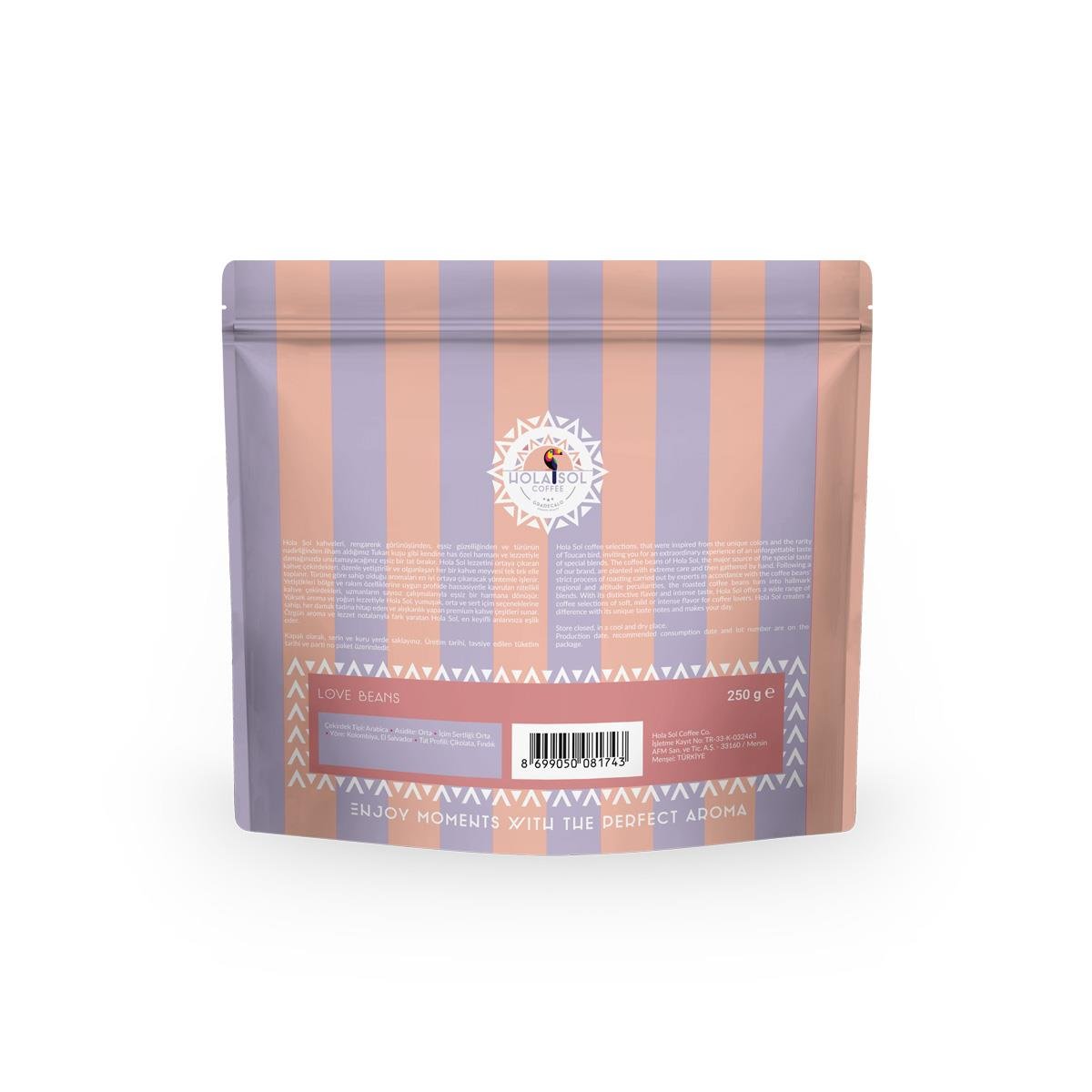 Holasol Espresso Love Beans 250 Gr Çekirdek