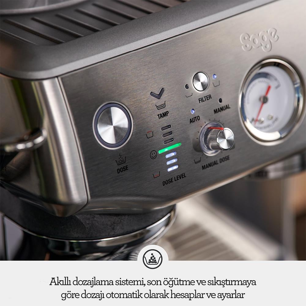 Sage SES876 The Barista Express™ Impress Espresso Makinesi