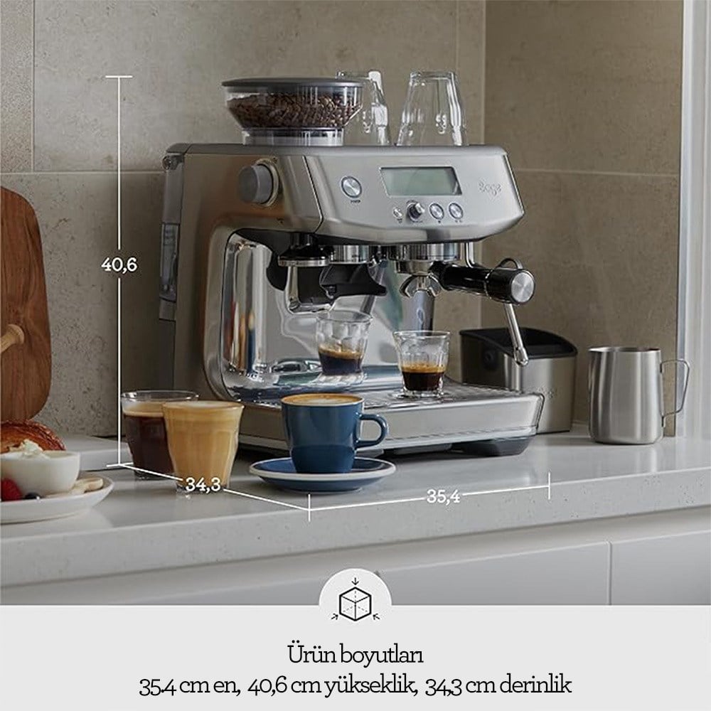Sage SES878 BSS The Barista Pro™ Espresso Makinesi