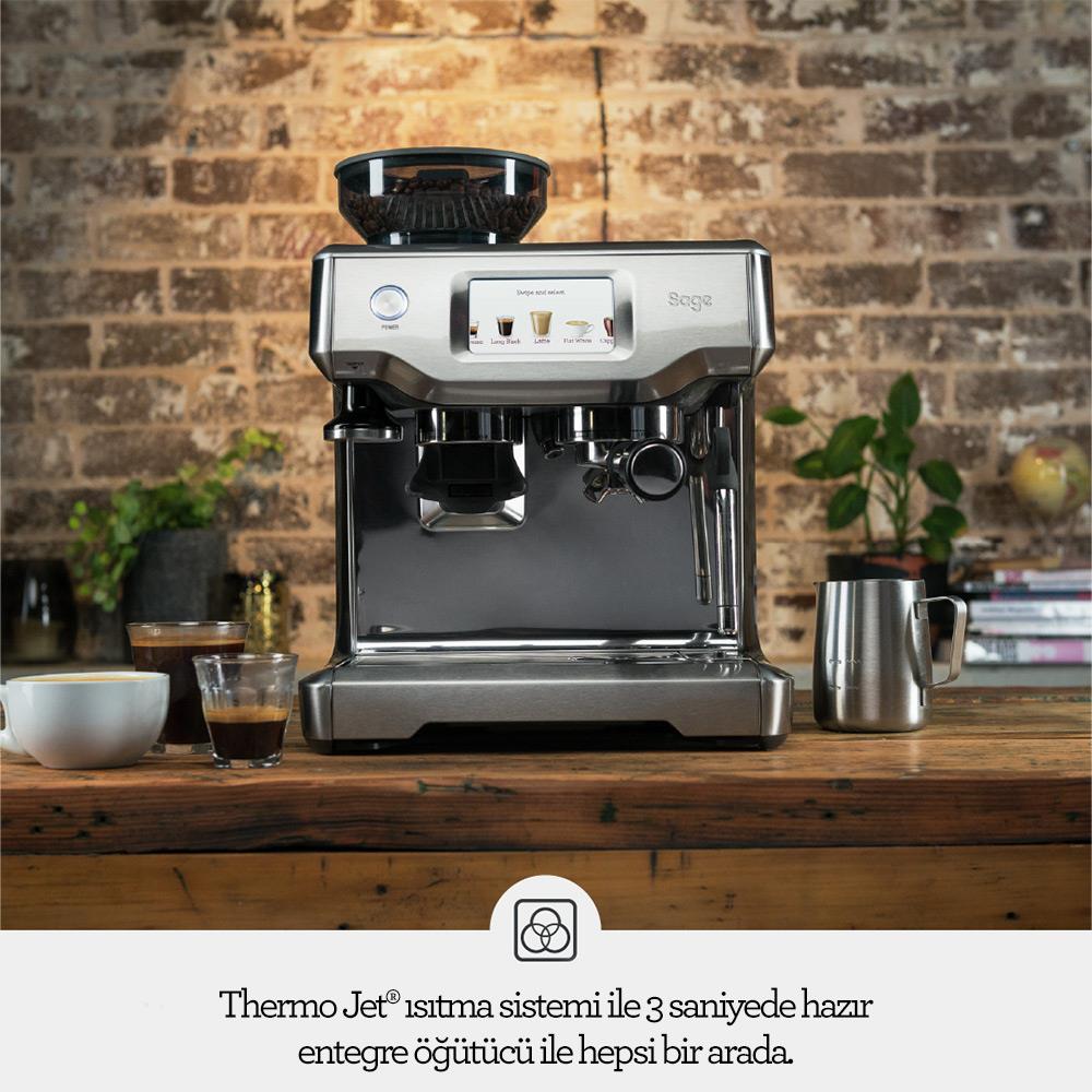 Sage SES880 BSS The Barista Touch™ Espresso Makinesi